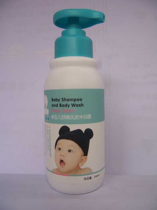童泰娃娃新生兒舒爽洗發(fā)沐浴露