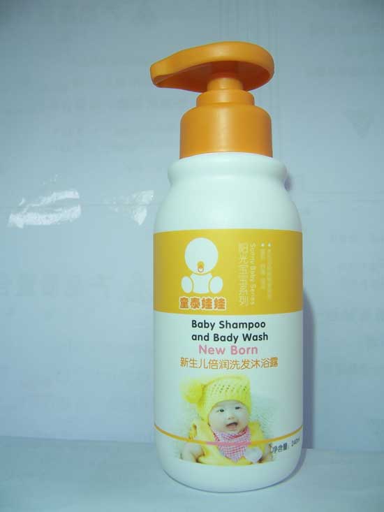 童泰娃娃新生兒倍潤洗發(fā)沐浴露