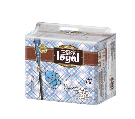 三倍水立體鎖水芯紙尿褲