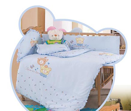 yinge坊yingye床品多件套淺藍色