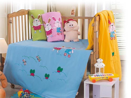 yinge坊yingye床品多件套藍色