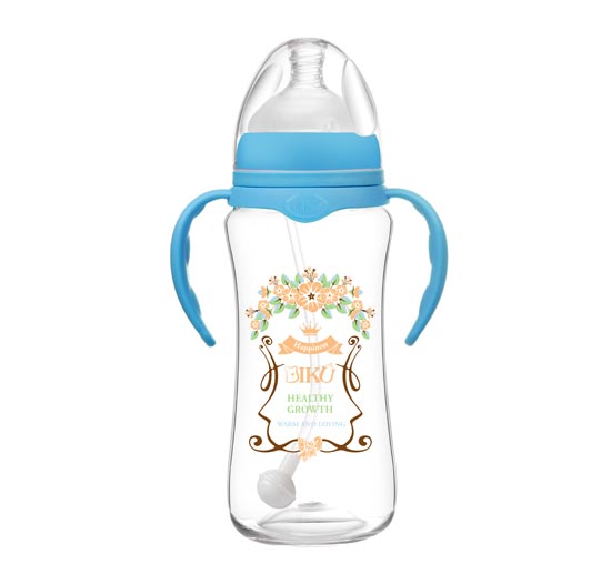 比酷熊yingye奶瓶玫藍(lán)色