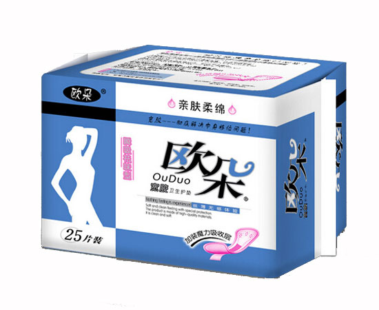 歐朵親膚柔綿25片護(hù)墊
