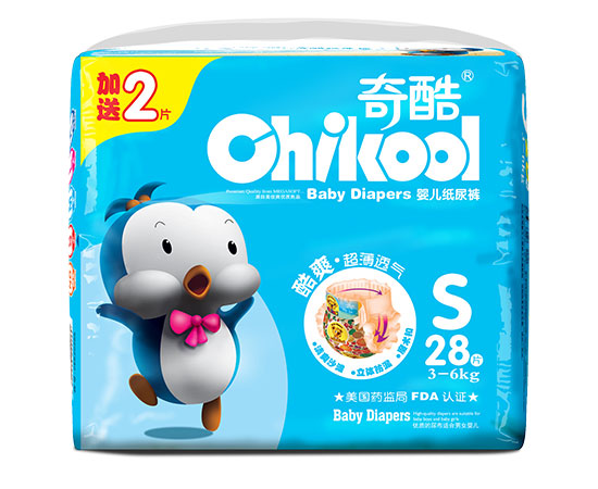 奇酷藍品鵝紙尿褲S28片