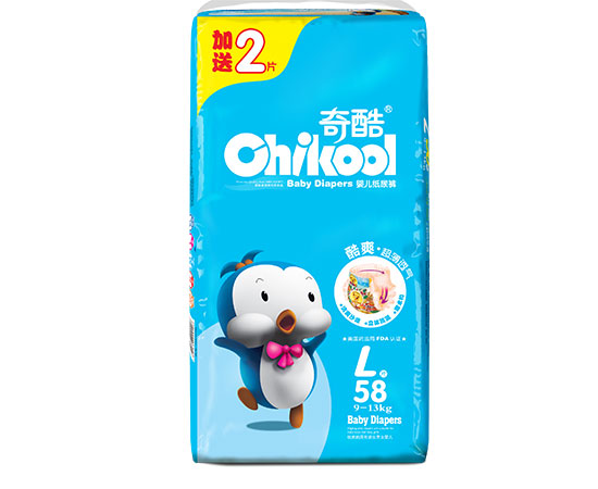 奇酷藍品鵝紙尿褲L58片