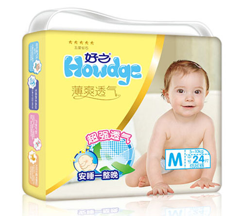 好之薄爽透氣yinge紙尿褲M碼24片