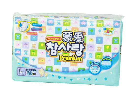 蒙愛四季款紙尿褲L38