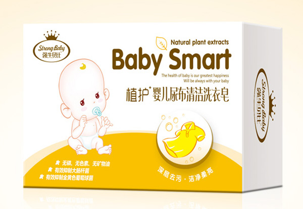 強(qiáng)生貝比yinge尿布清潔洗衣皂