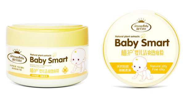 強生貝比yinge清爽熱痱粉140g