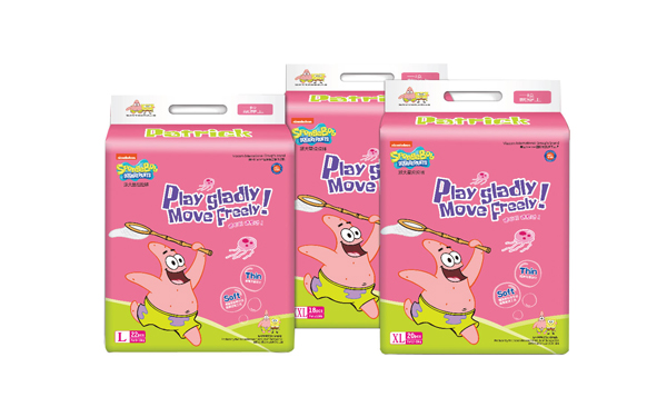 海綿寶寶隨意動(dòng)拉拉褲