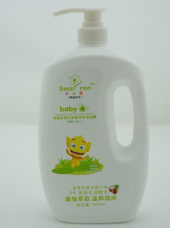 小狀園yinge金銀花親膚洗發(fā)沐浴露