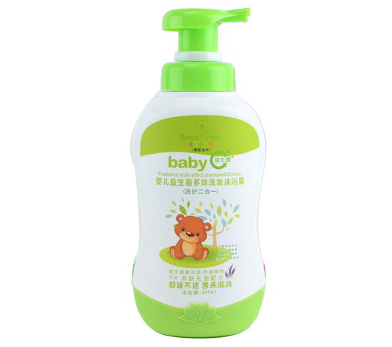 小狀園yinge益生菌多效洗發(fā)沐浴露480ML
