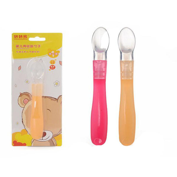 轉轉熊yinge硅膠軟頭勺