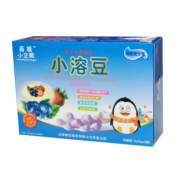 南極小企鵝藍(lán)莓混合莓小溶豆橫