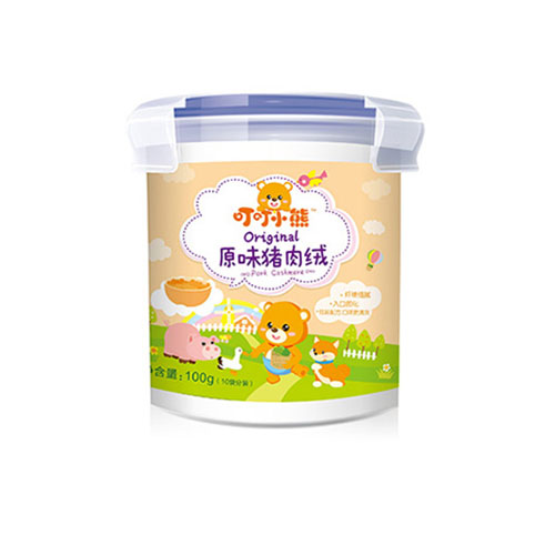 叮叮小熊豬肉絨-原味