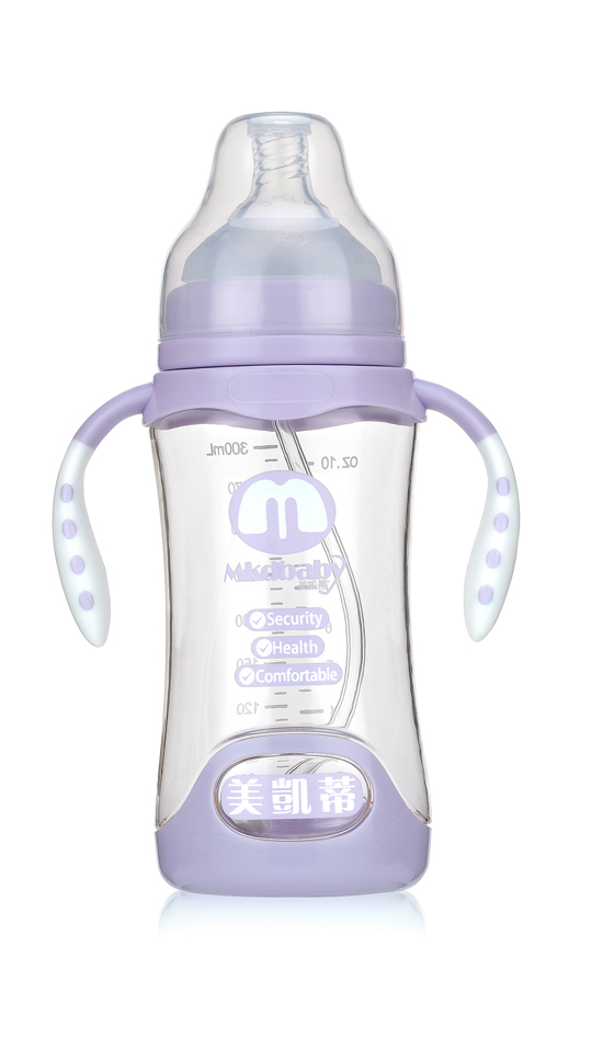 美凱蒂PA奶瓶300ML紫色