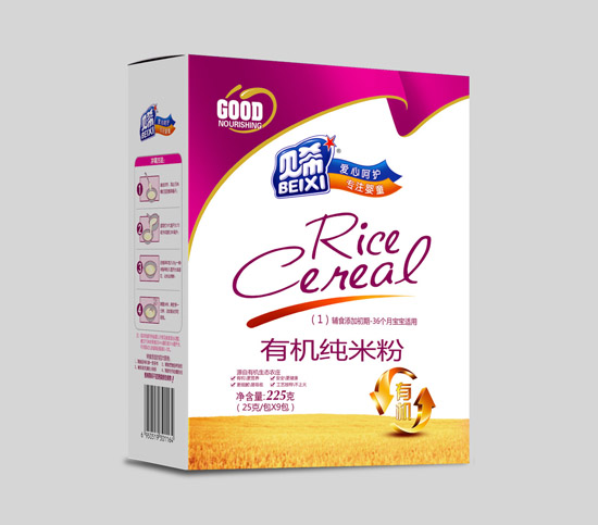 貝希有機(jī)純米粉盒裝