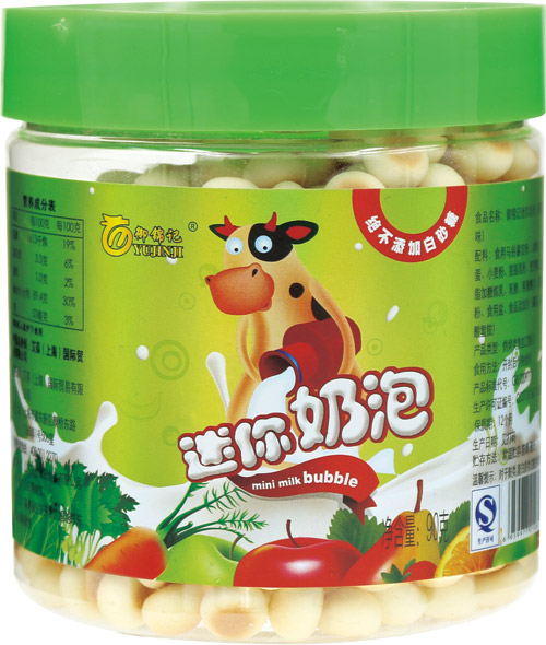 御錦記蘋果紅蘿卜味迷你奶泡