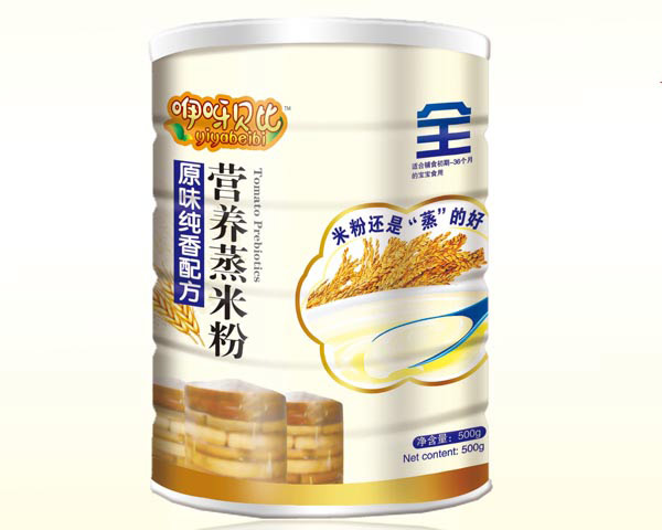 咿呀貝比原味純香配方蒸米粉全段