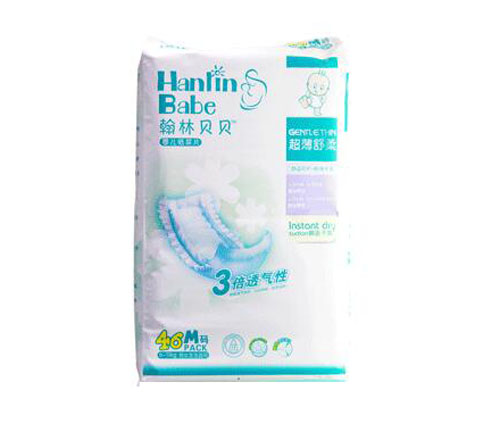 翰林貝貝超薄舒柔尿片M46片