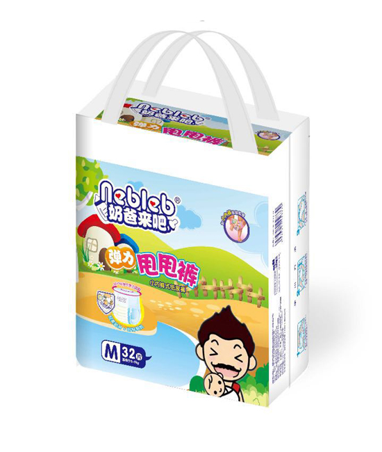 奶爸來吧小內褲式紙尿褲M碼32片