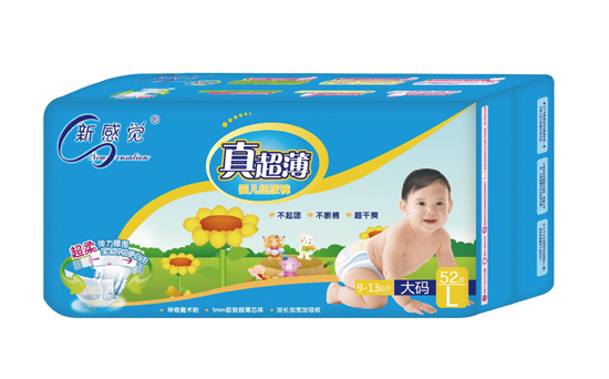 新感覺真超薄yinge紙尿褲L碼52片