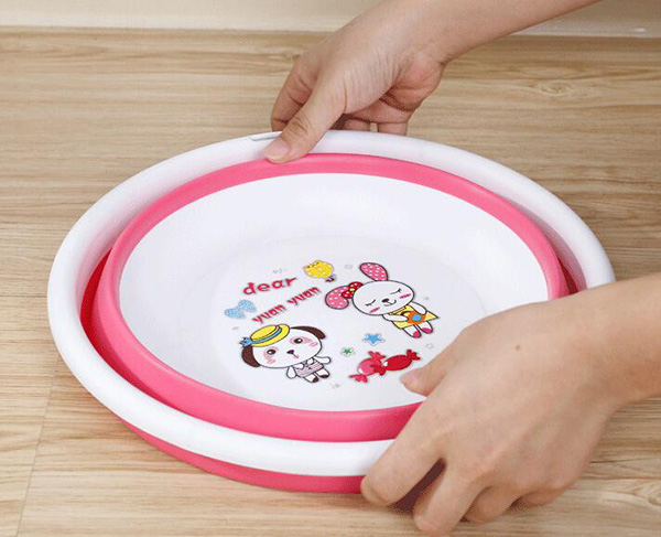 歐貝兒童折疊洗臉盆