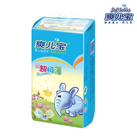 超級(jí)薄yinge紙尿片L