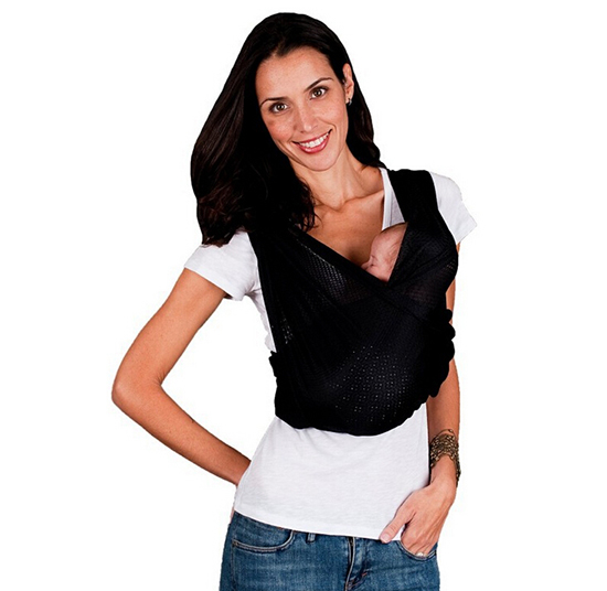 雙回路育兒yinge背巾黑