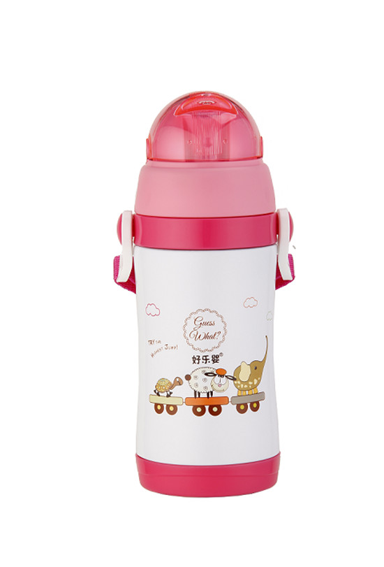 好樂嬰背帶水杯紅色