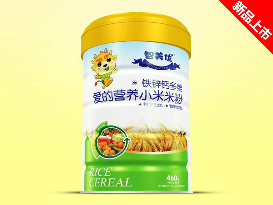 智美優(yōu)愛(ài)的營(yíng)養(yǎng)鐵鋅鈣多維小米米粉