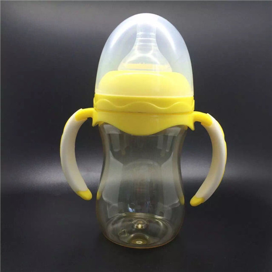 PPSU奶瓶弧形行寬口260ml