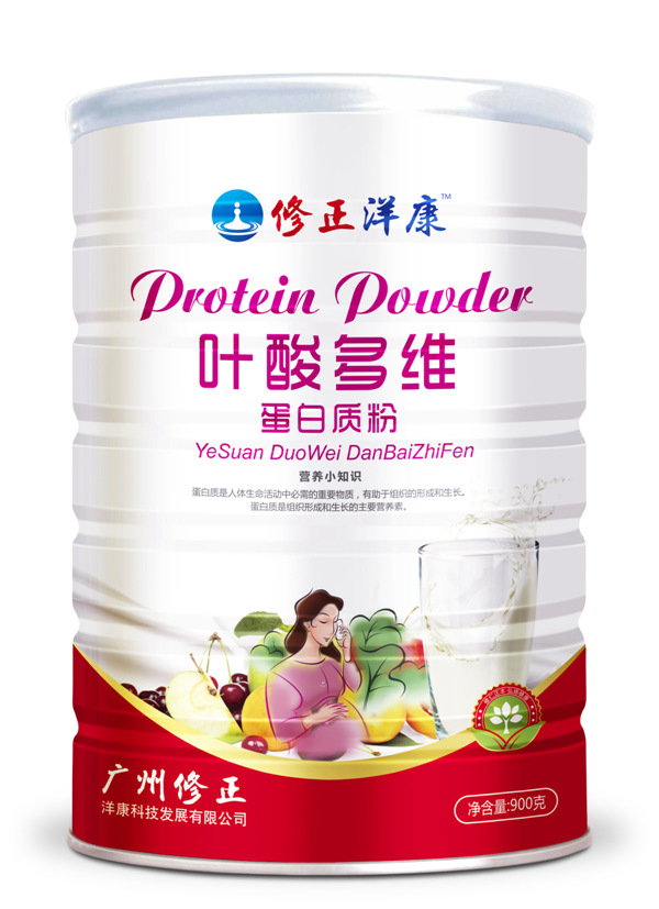修正洋康葉酸多維蛋白質粉