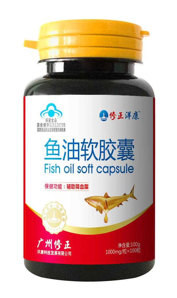 修正洋康魚油軟膠囊-100粒