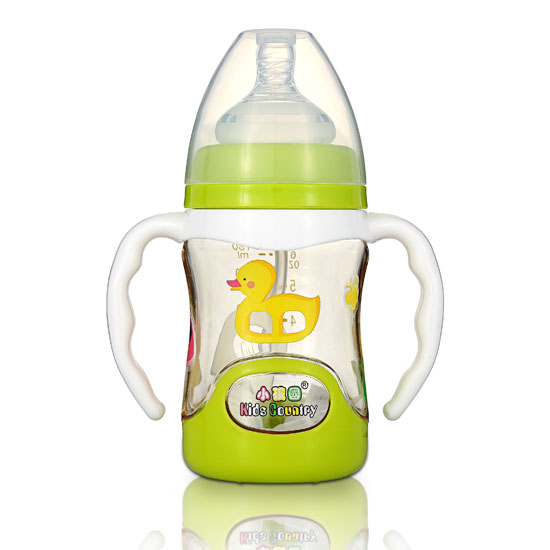  С�������ڿ۵��Ԅ�(d��ng)PPSU��ȫ��ƿ180ML��ɫ