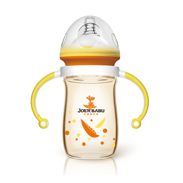 小袋鼠巴布PPSU奶瓶BP-804黃色