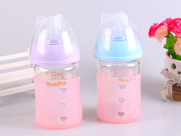 qoopo寬口徑感溫防摔玻璃小奶瓶160ml.jpg qoopo寬口徑感溫防摔玻璃小奶瓶160ml.jpg