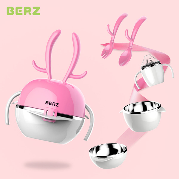 貝氏彩虹鹿兒童餐具套裝粉色.jpg 貝氏彩虹鹿兒童餐具套裝粉色.jpg