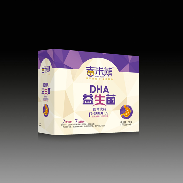 吉米熊DHA益生菌固體飲料