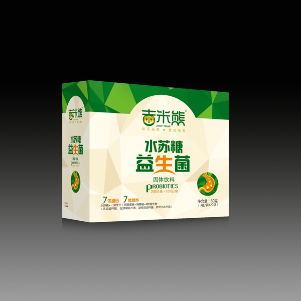 吉米熊水蘇糖益生菌固體飲料