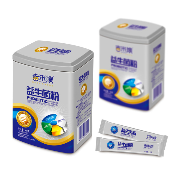 吉米熊益生菌粉 鐵盒裝