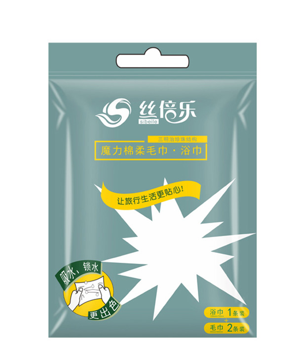 絲倍樂(lè)魔力綿柔毛巾·浴巾 (旅行裝)