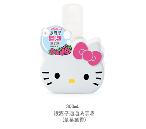 Hello Kitty�����y�x������ϴ��Һ����ݮ���㣩300ml.jpg