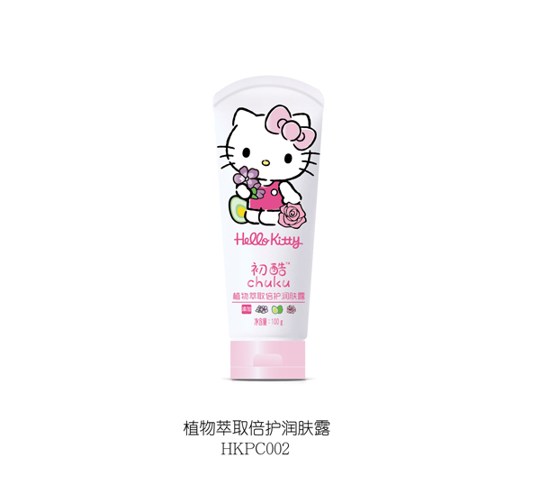 Hello Kitty初酷植物萃取倍護(hù)潤(rùn)膚露 100g