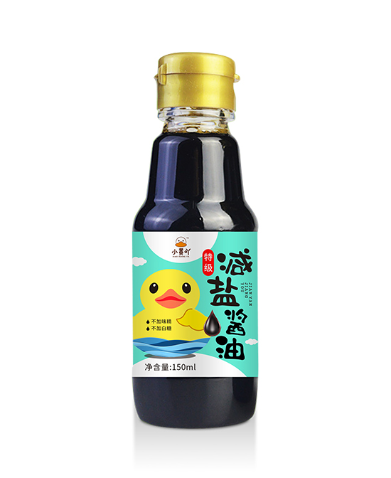 小黃吖減鹽醬油150ml.jpg 小黃吖減鹽醬油150ml.jpg