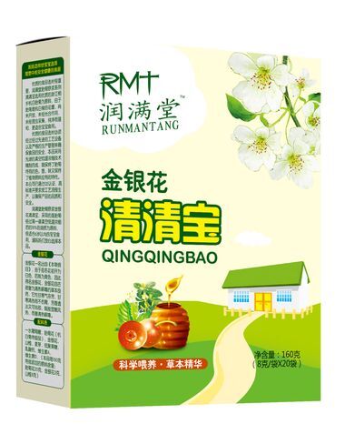 潤滿堂清清寶盒裝 金銀花