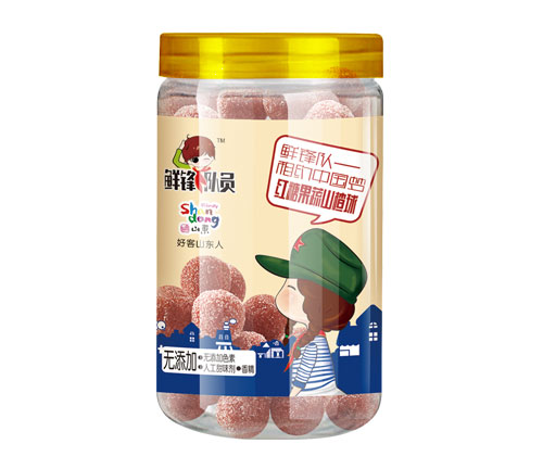 鮮鋒隊員紅糖果蔬山楂球