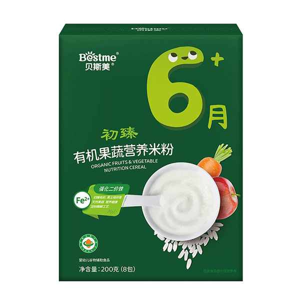 貝斯美初臻有機(jī)果蔬營(yíng)養(yǎng)米粉