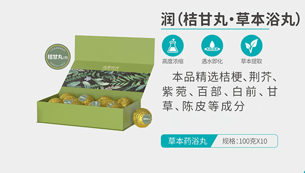 淺草時光潤(桔甘丸·草本浴丸)