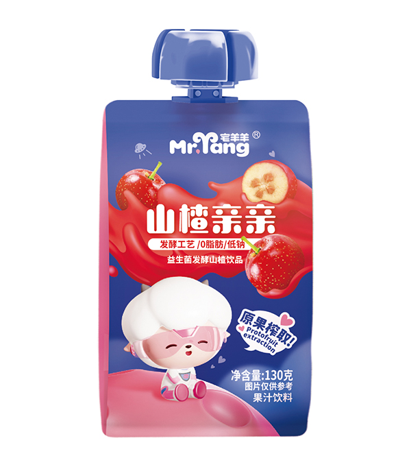 宅羊羊山楂親親益生菌發(fā)酵山楂飲品